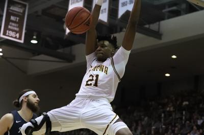 St. Bonaventure Bonnies center Osun Osunniyi