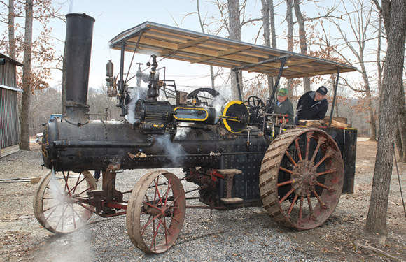1915 steam engine restored after decades out of service