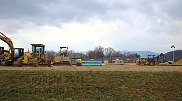 Tractor Supply Co. building store in Franklin County
