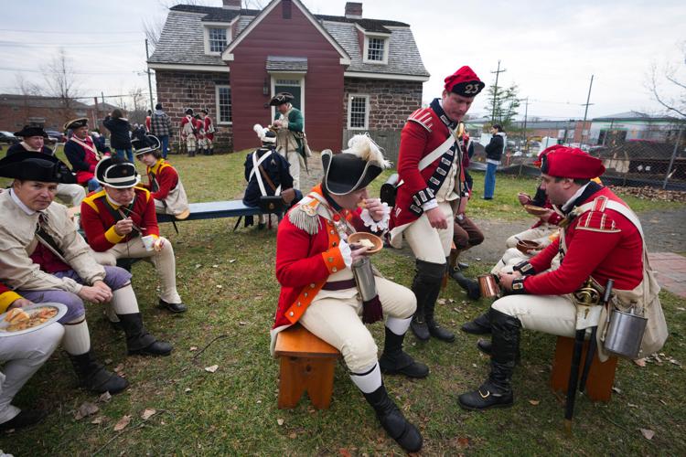 Revolutionary War reenactors