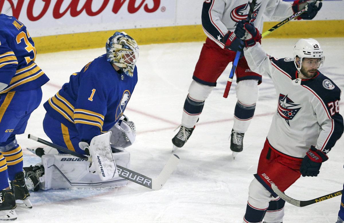 Buffalo Sabres take on the Columbus Blue Jackets