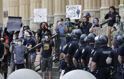 LOCAL NIAGARA SQUARE PROTEST GEE