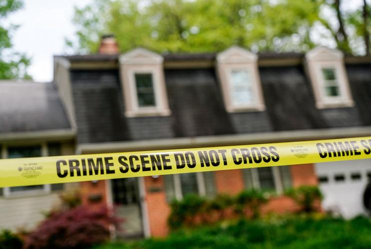 Views at the home of former Virginia Lieutenant Governor Justin Fairfax, after he shot and killed his wife Cerina Fairfax and himself, according to police