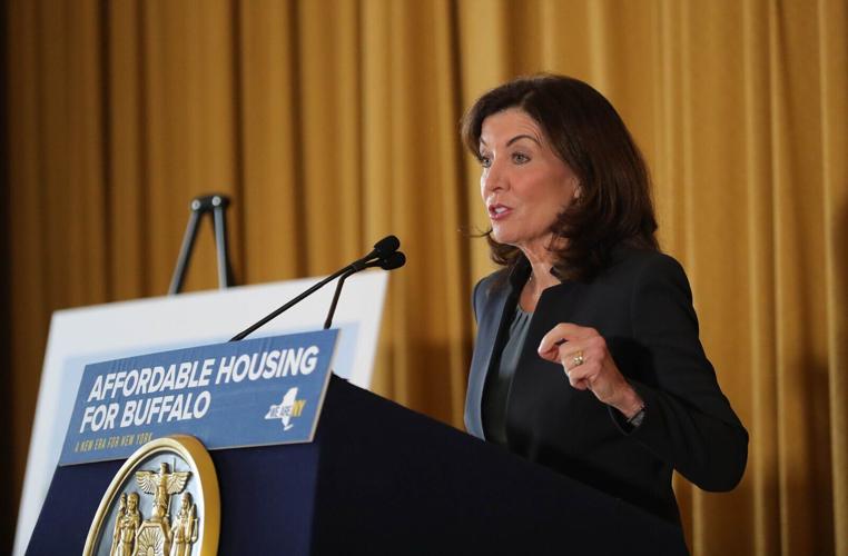 Hochul in Buffalo housing