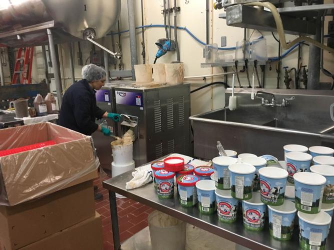 Creamery construction finishing soon with plans for cheeses