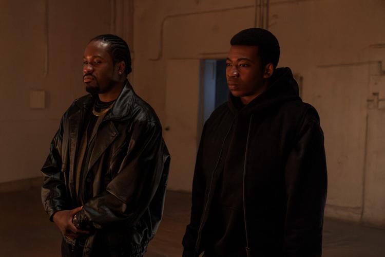 Shameik Moore as Breeze, Mekai Curtis as Kanan.