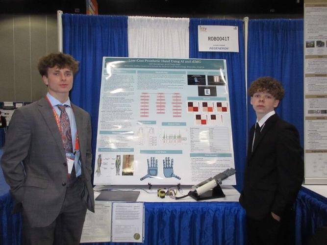 Will Henderson (left) and Chase Noel