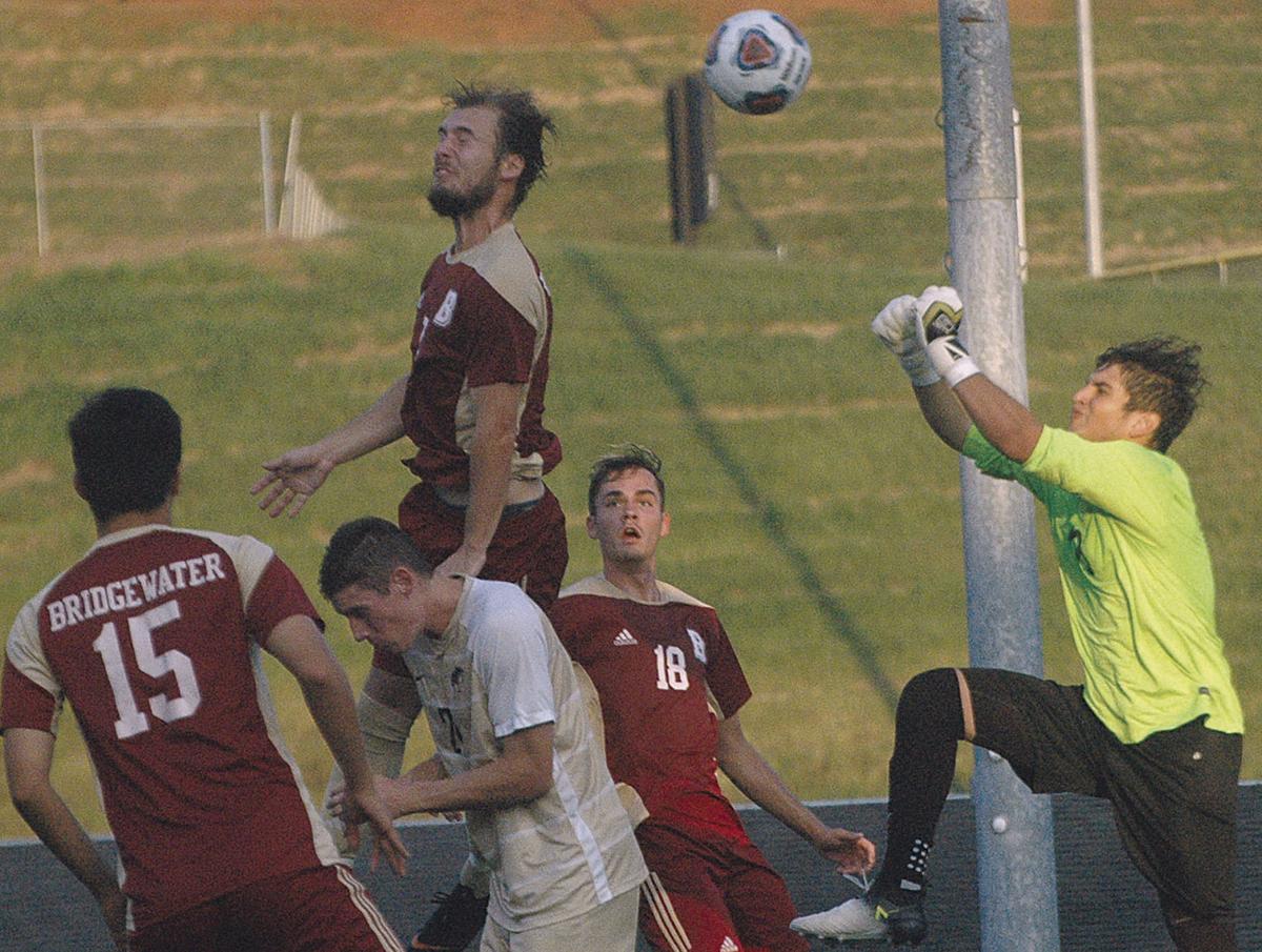Men S College Soccer Bridgewater Maintains Undefeated Odac Mark