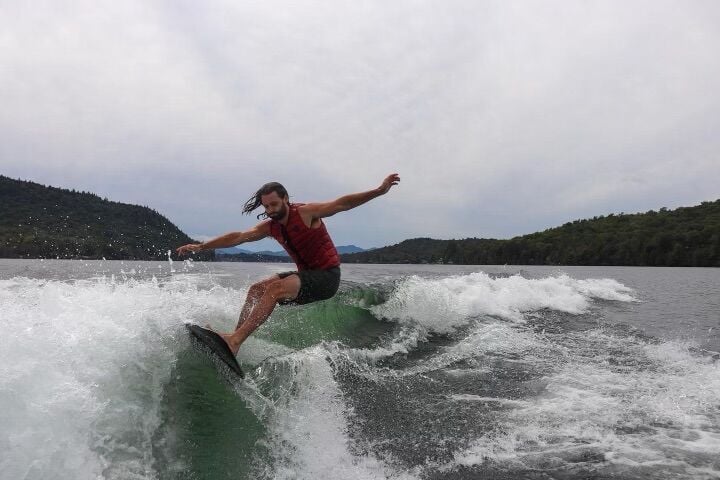 Josh McClure wakesurfing (copy)