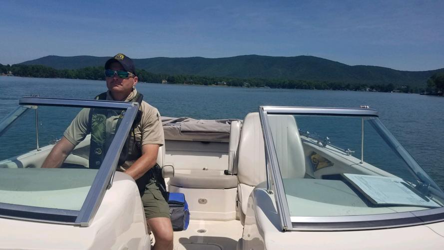 DWR boating patrol