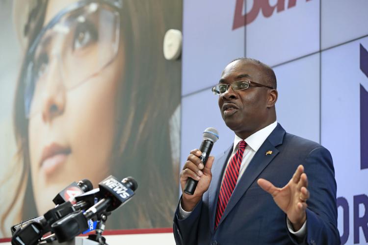 Byron Brown speaks at Northland Workforce Training Center