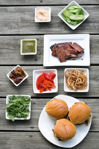 Good burgers are the sum of various parts: the beef cooked properly,  the condiments and toppings, the bun.
