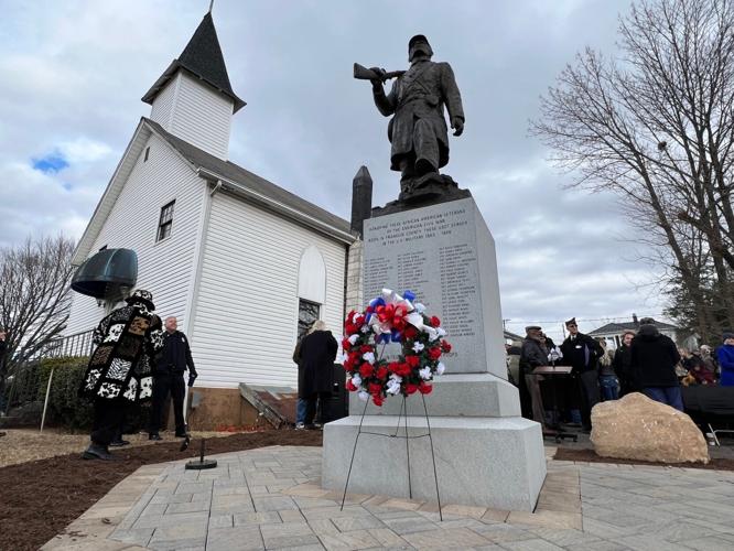 United States Colored Troops monument in Rocky Mount
