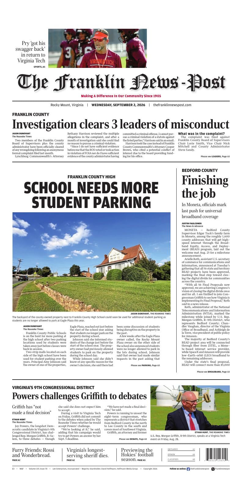 Page A1