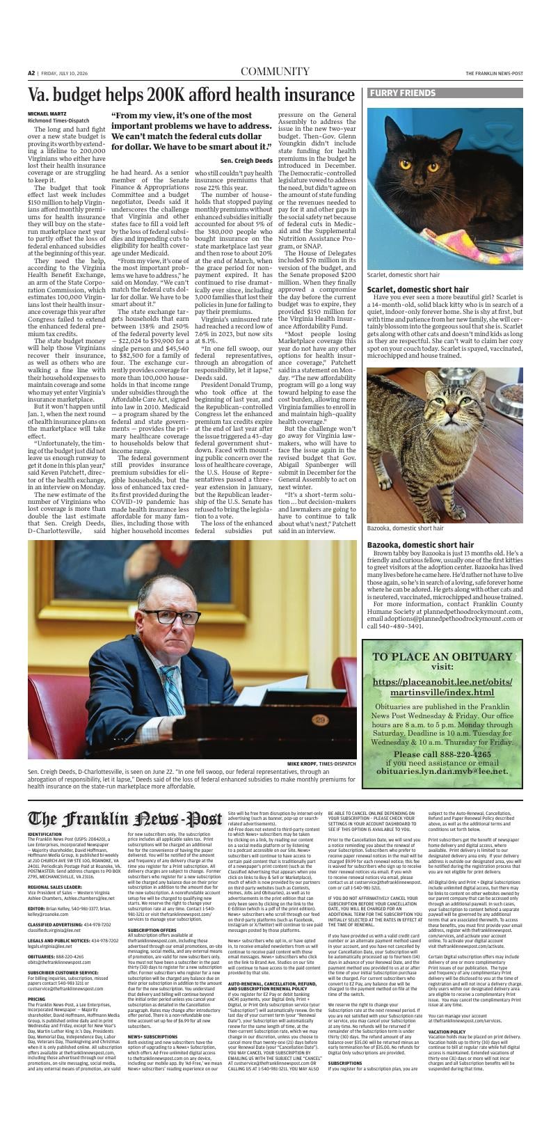 Page A2