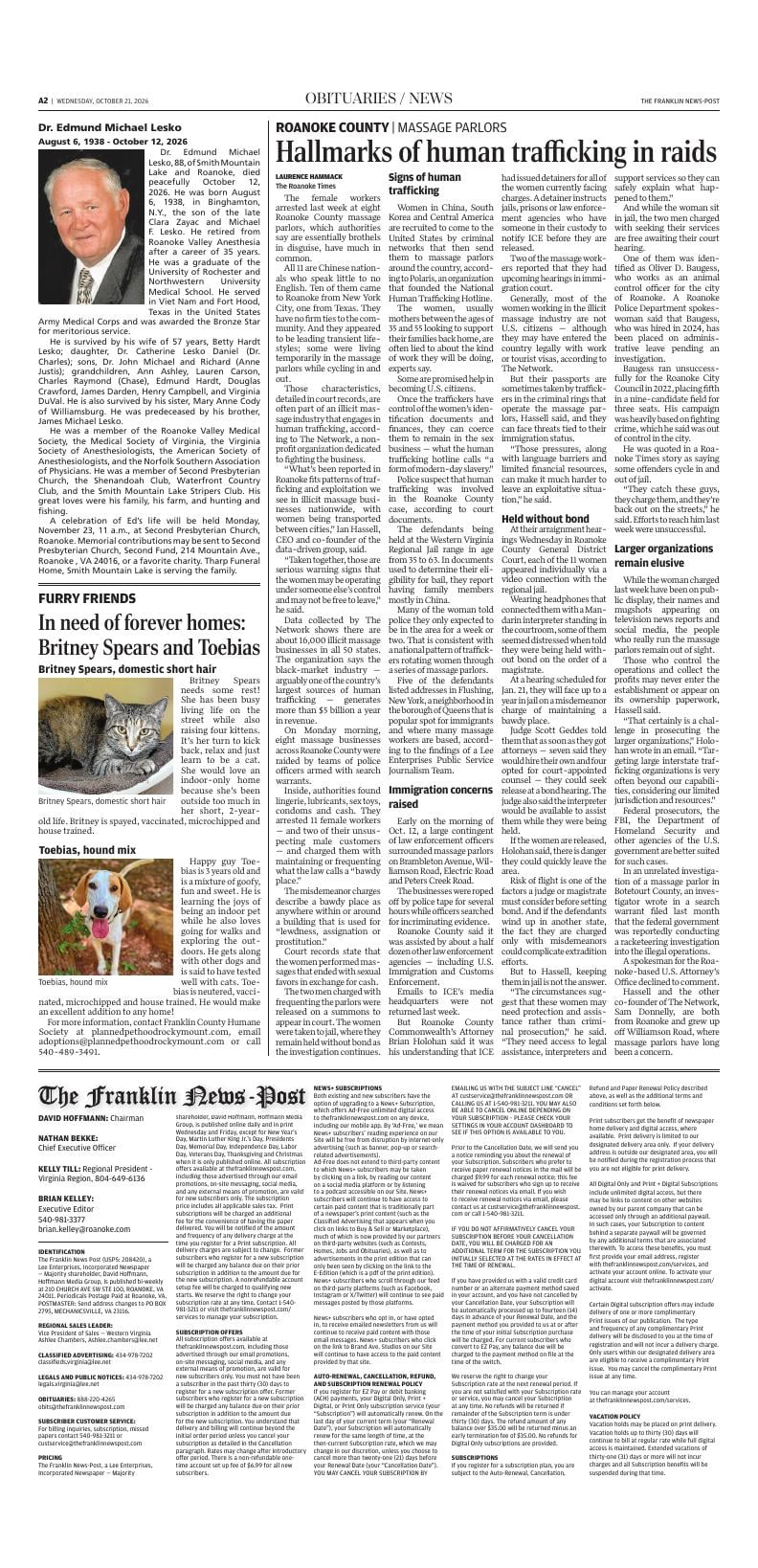 Page A2