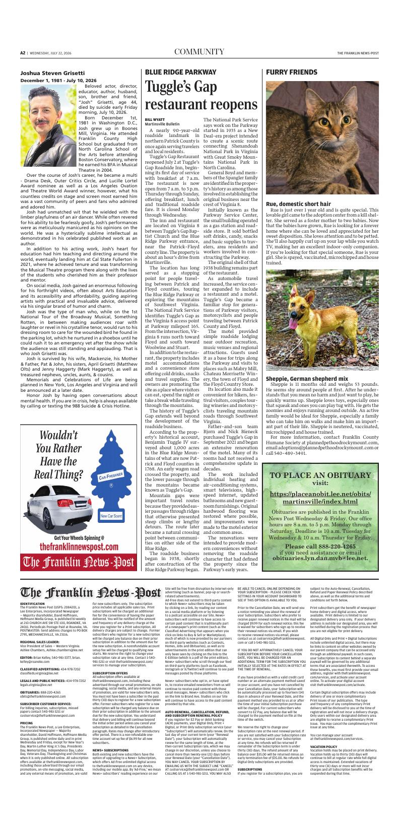 Page A2