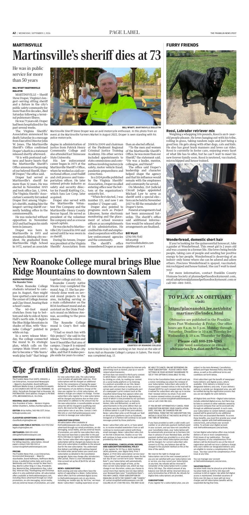 Page A2