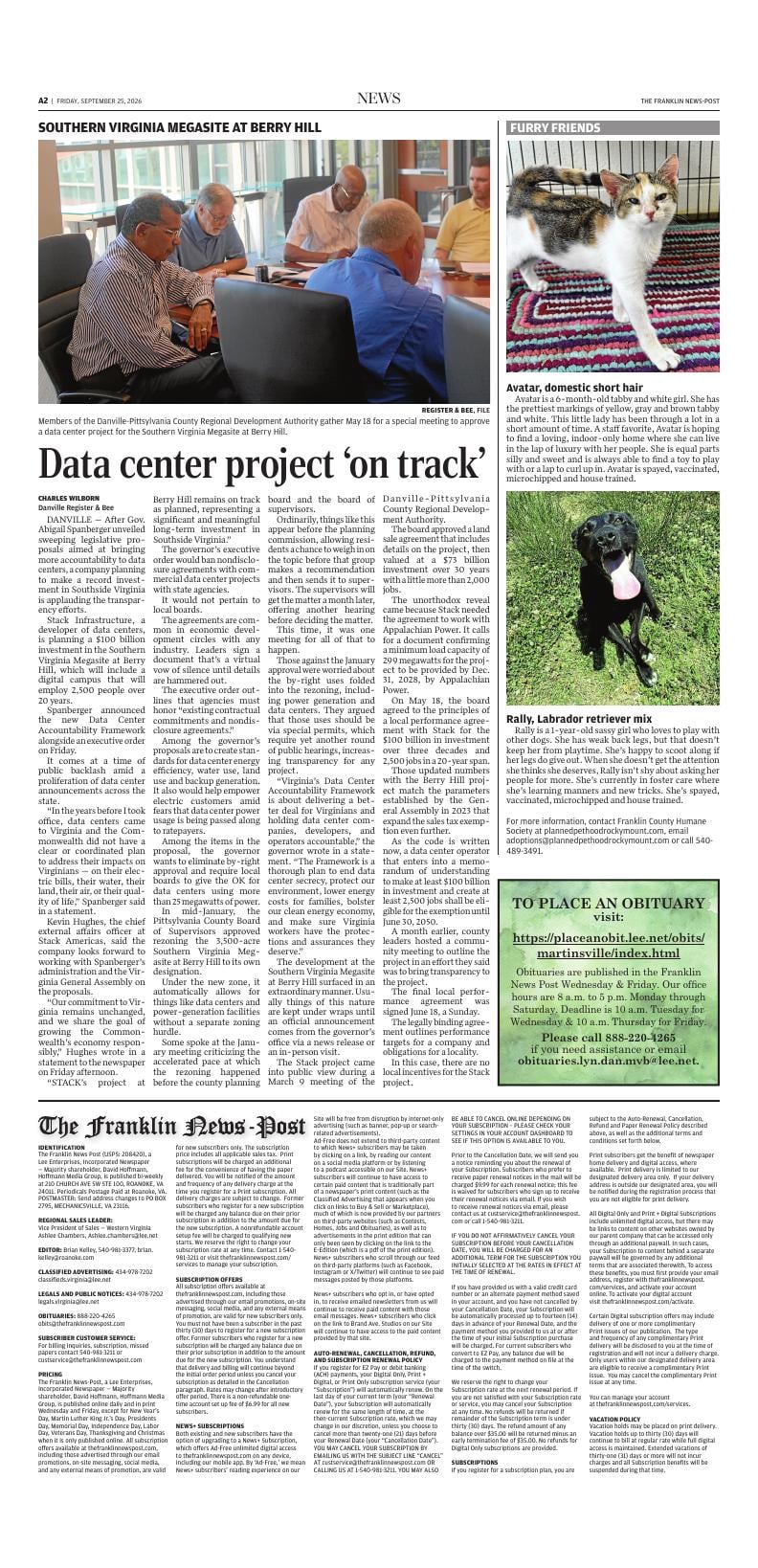 Page A2