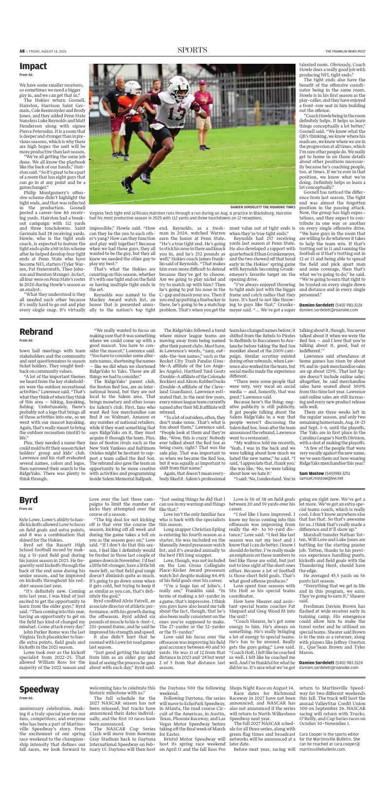 Page A8