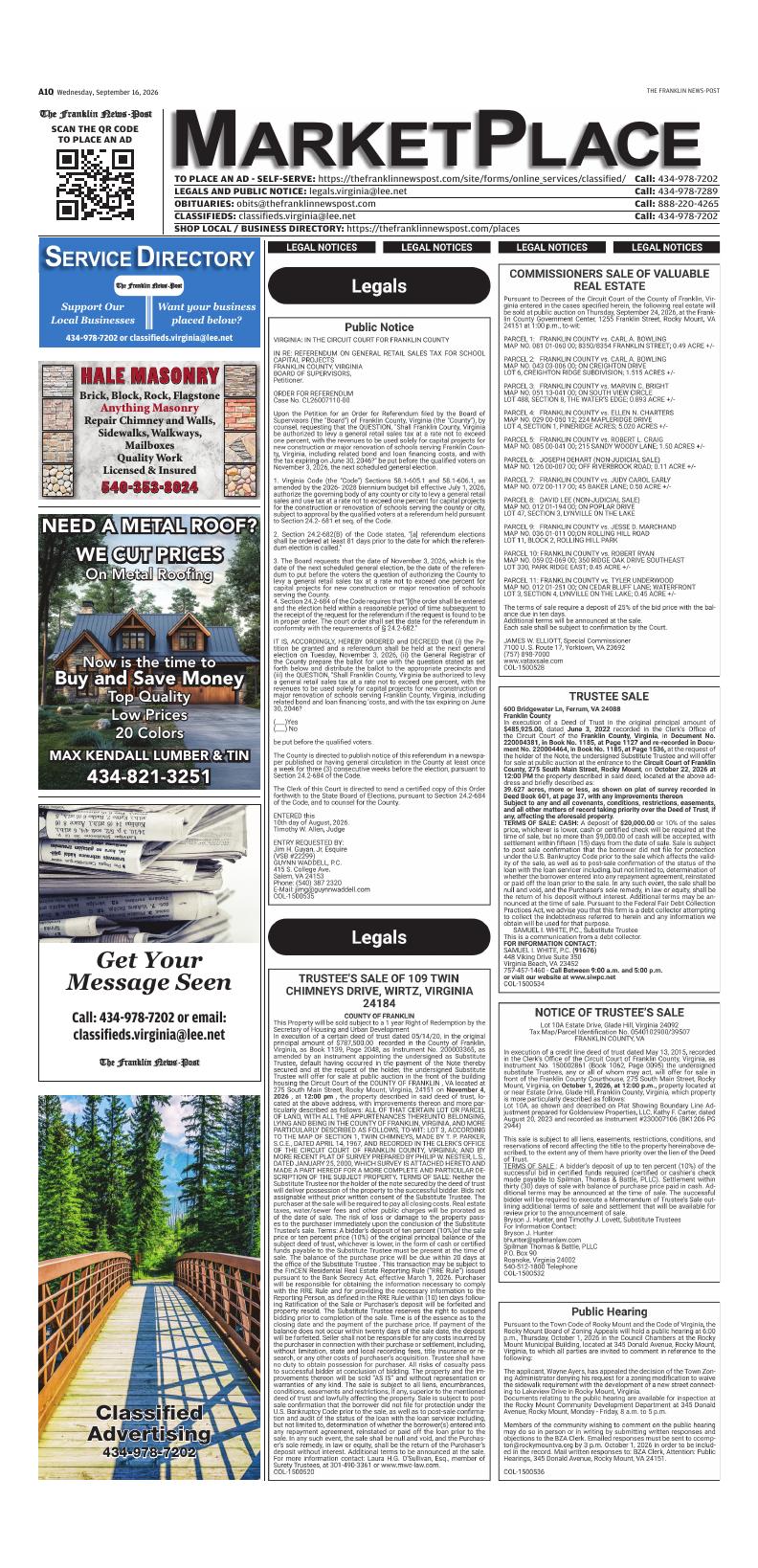 Page A10
