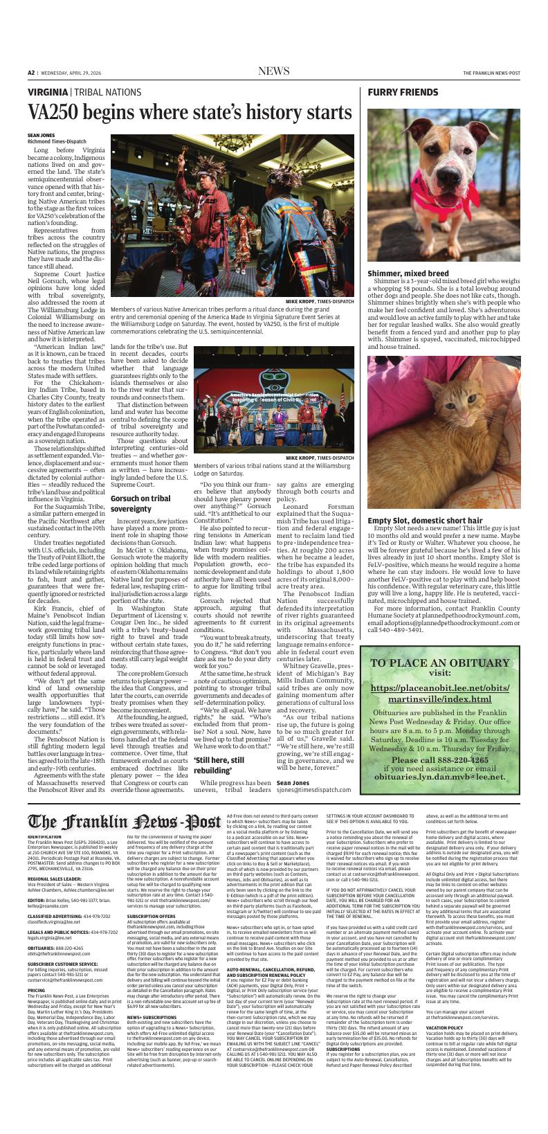 Page A2