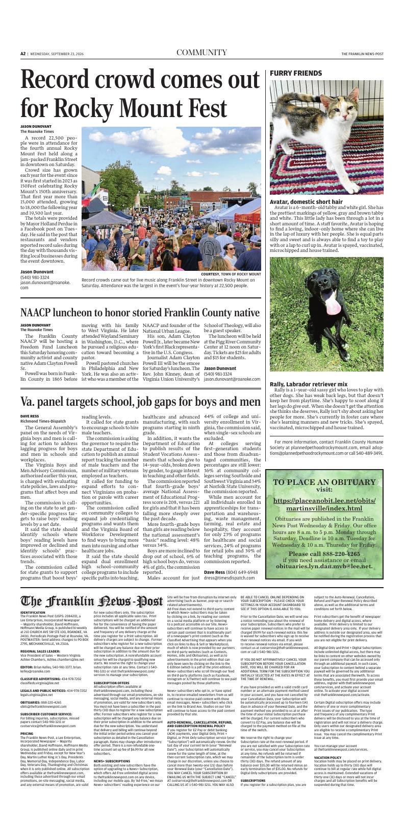 Page A2