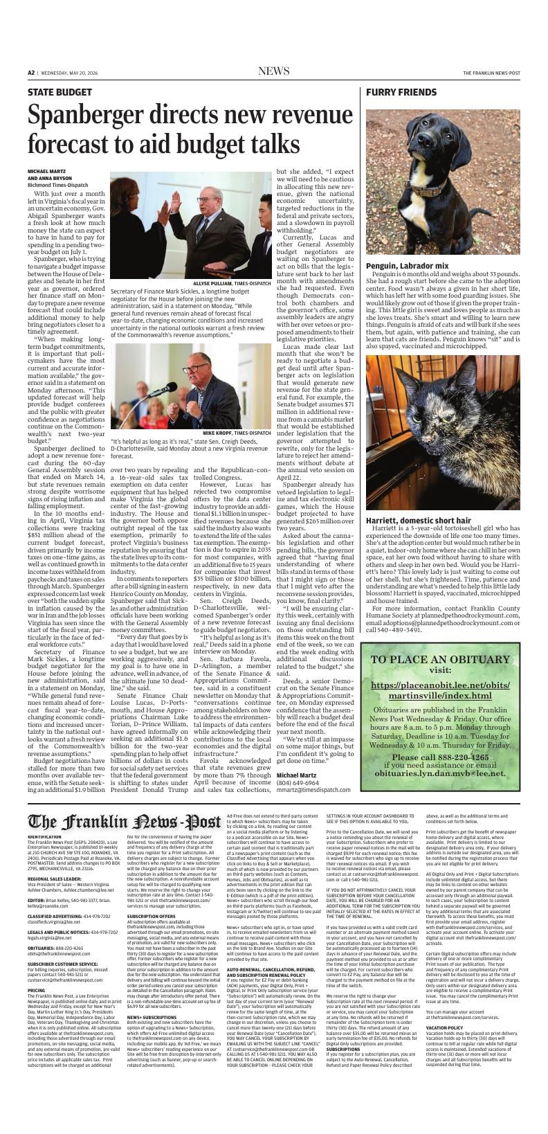 Page A2