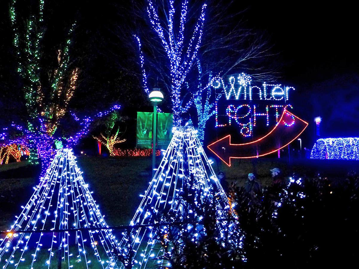 Winter Lights Dazzle Wnc Through Dec 31 Events Theguidewnc Com