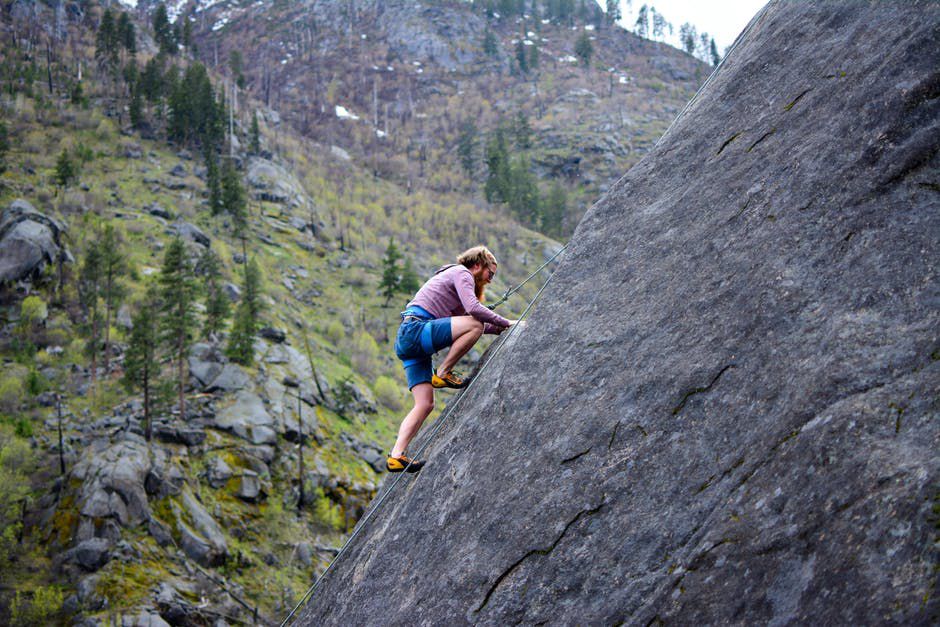Outdoor Rock Climbing Class at Pilot Mountain with REI Calendar