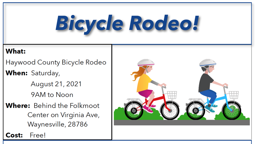 Haywood County Bicycle Rodeo