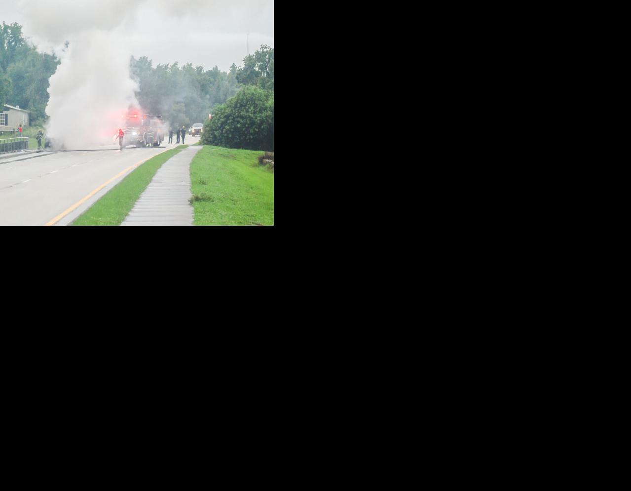 Vehicle Fire Shuts Down U.S. 17 | News | theheraldadvocate.com