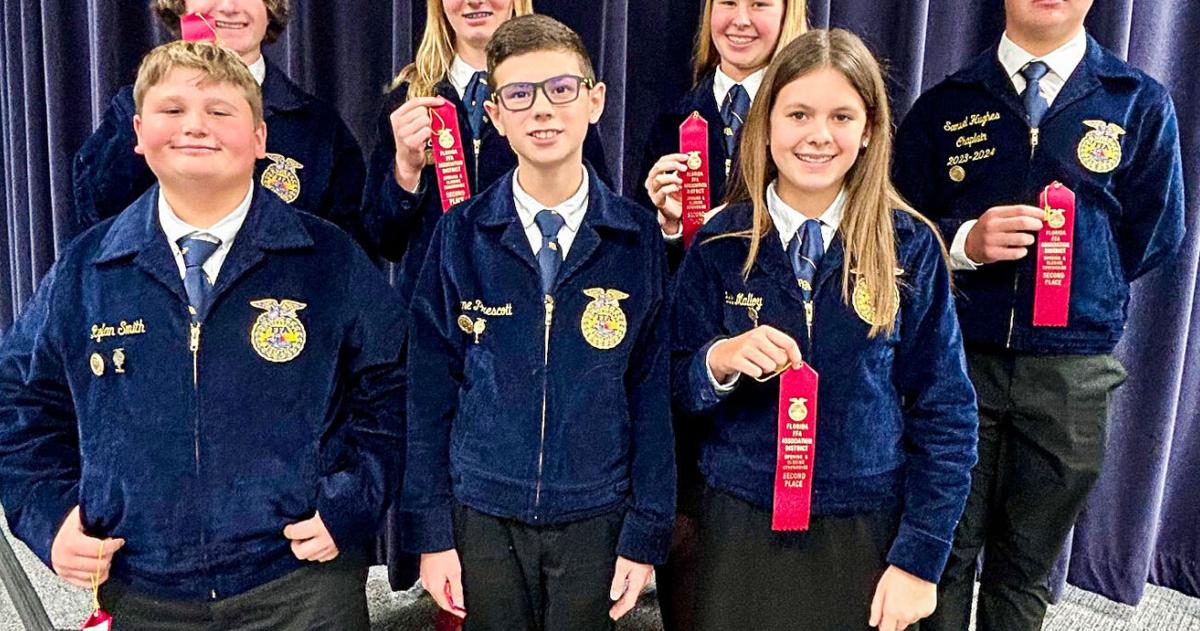 Middle Ffa Hardee Middle FFA Shines At District Contest | News | theheraldadvocate.com