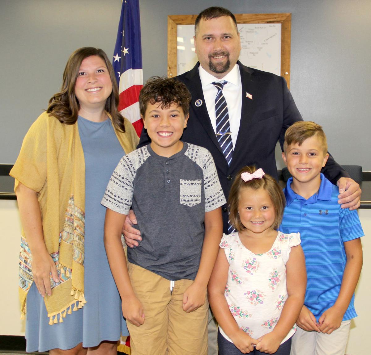 Joseph Blount Gets Sworn In