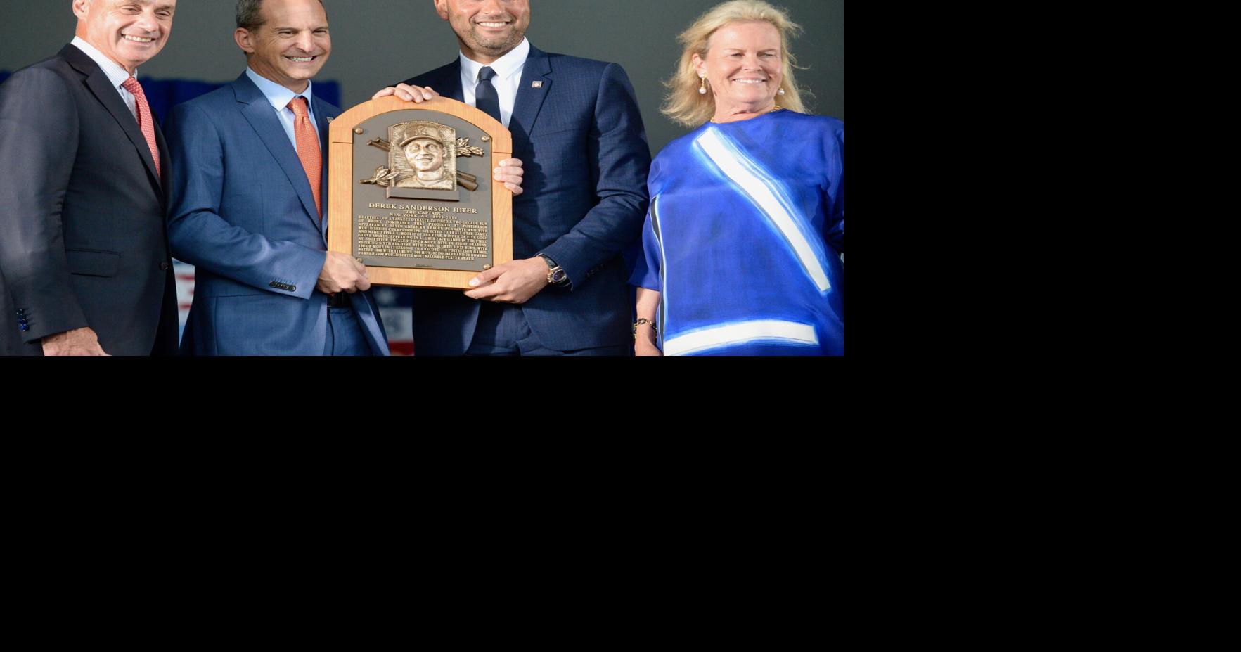 Jeter inducted into National Baseball Hall of Fame in front of sea of  Yankees fans, Sports