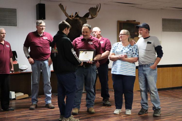 Honoring heroism Dansville FD recognizes teen who rescued family