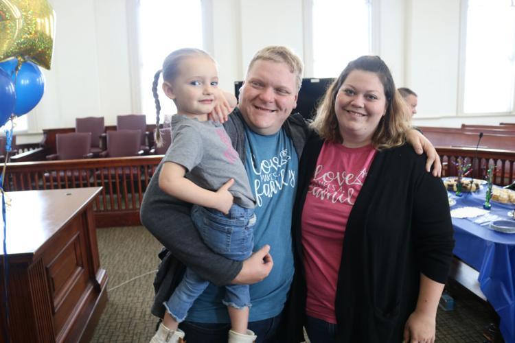 ‘It’s a wonderful thing’ national adoption day: Livingston County families celebrate at courthouse