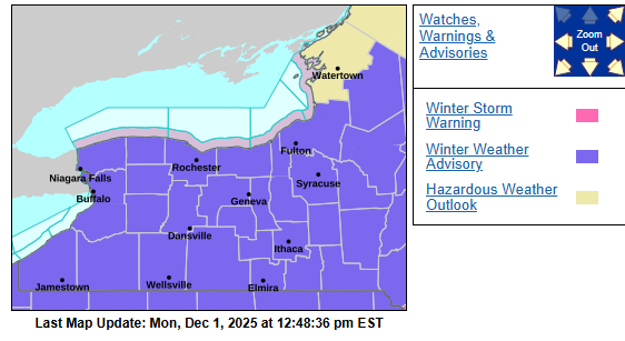 UPDATE: Winter weather advisories now include entire GLOW region ...
