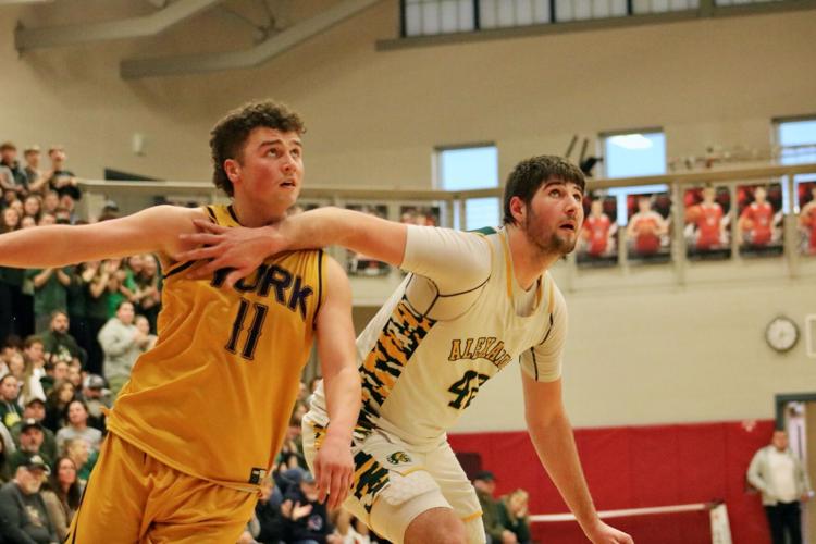 SEC. V BOYS BASKETBALL: Bauer's buzzer-beater helps York stun Alexander ...
