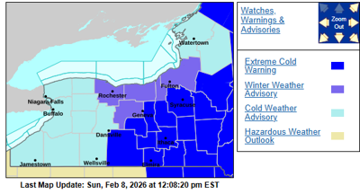 UPDATE: Cold weather advisories issued for GLOW region | News | thelcn.com