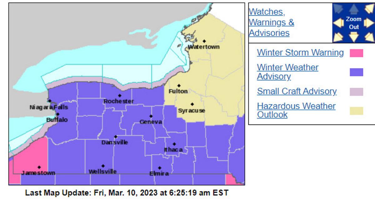 Winter weather advisories include all of GLOW region | Top Story ...