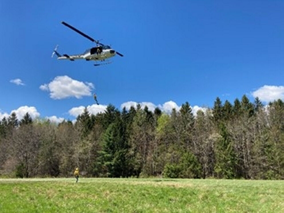 Forest rangers participate in helicopter ground school Local News