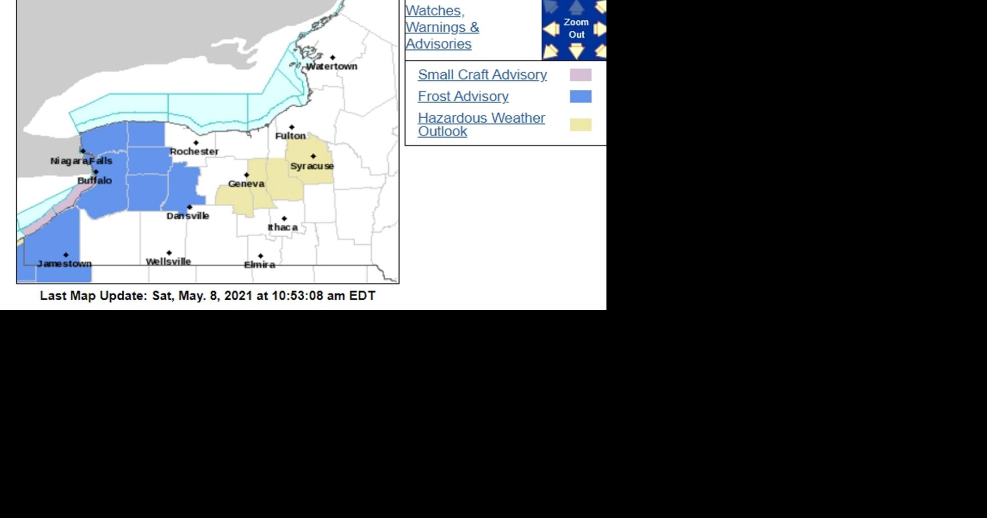 Frost advisory includes all of GLOW region | Local News | thelcn.com