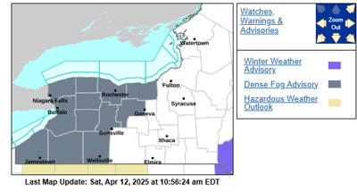 Dense fog advisories extended for GLOW region | News | thelcn.com
