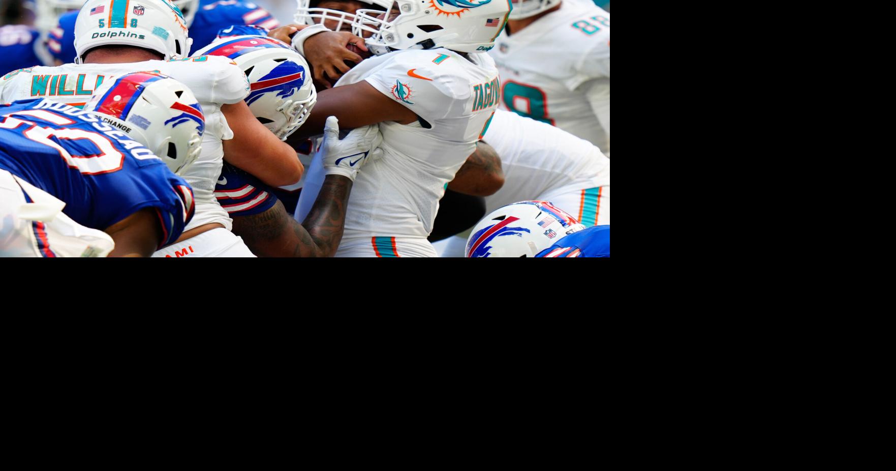 Dolphins stuff Bills, Allen late, hold on for 21-19 win - West