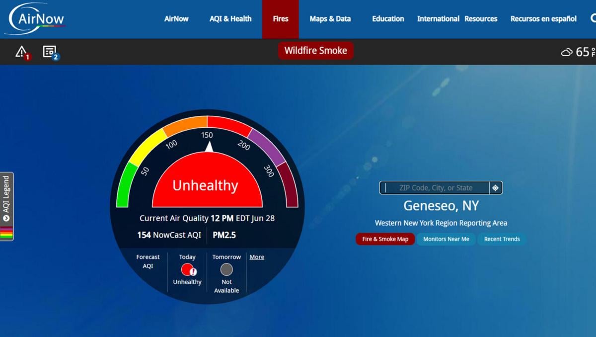 Residents reminded to take precautions due to low air quality | Public ...