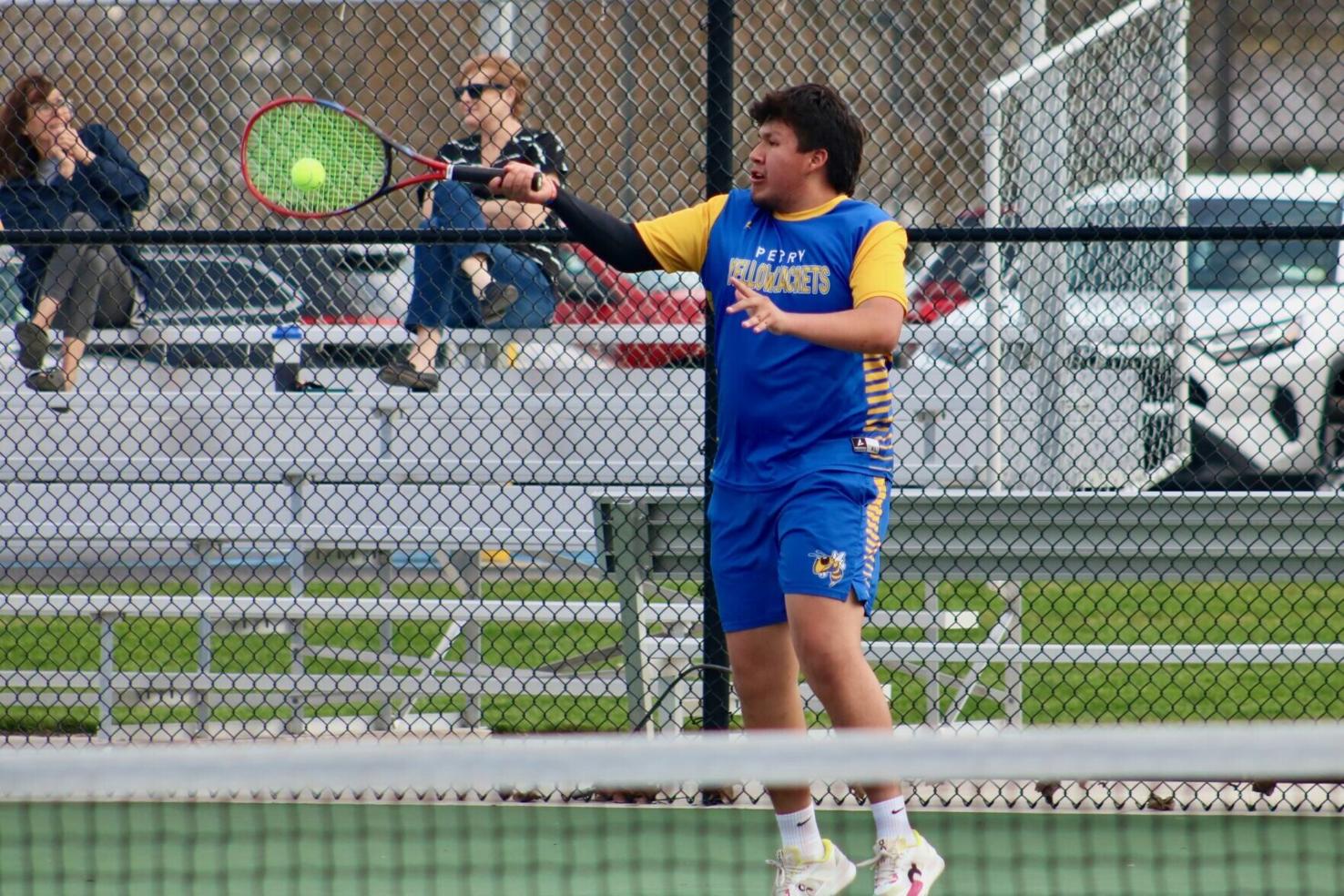 SEC. V TENNIS ROUNDUP: Perry takes straight set win to upset Bolivar ...