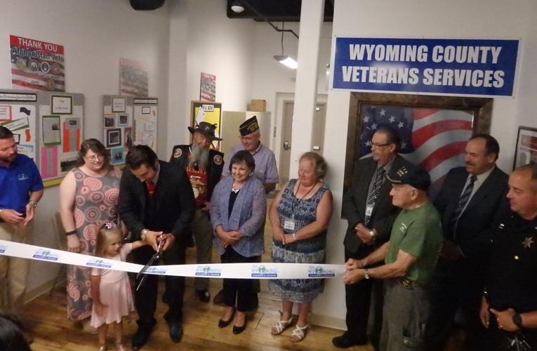New office, brighter space Wyoming County dedicates new Veterans