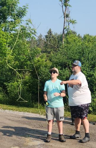 Gone fishin': Scouts complete fly fishing badge at Attica