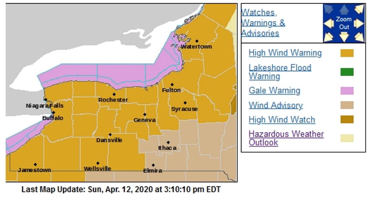 High wind warnings now include all of GLOW Region Local News